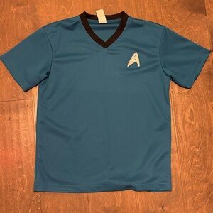 Star Trek Kellogg’s Blue Uniform Shirt – Men’s Small – Promo Costume Tee